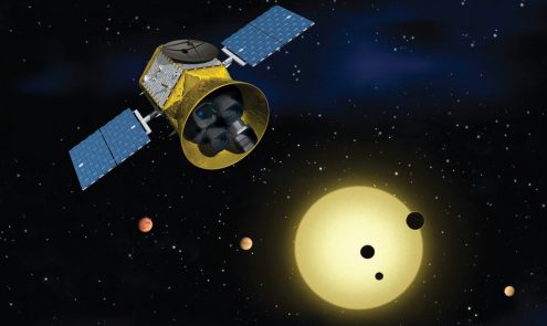TESS skal lede efter exoplaneter og observere stjerner i solsystemets nabolag.