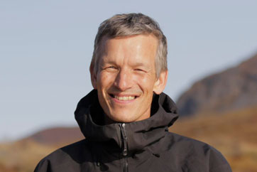 Professor Bo Elberling i Grønland